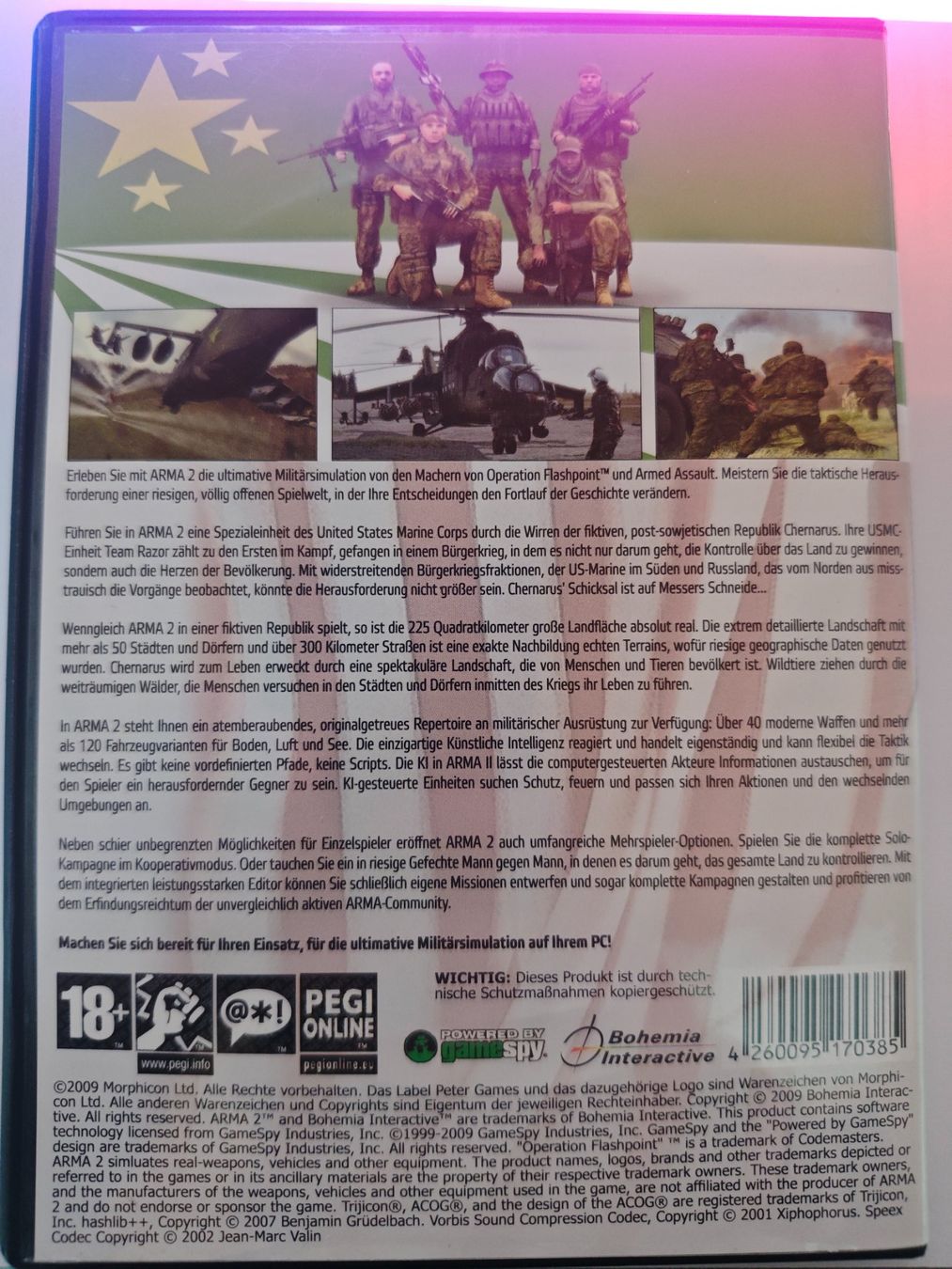 Giochi: Original PC Game - ARMA II - Militärsimulation - Top! – Usato da Wolfwil venduto da Rarak 1