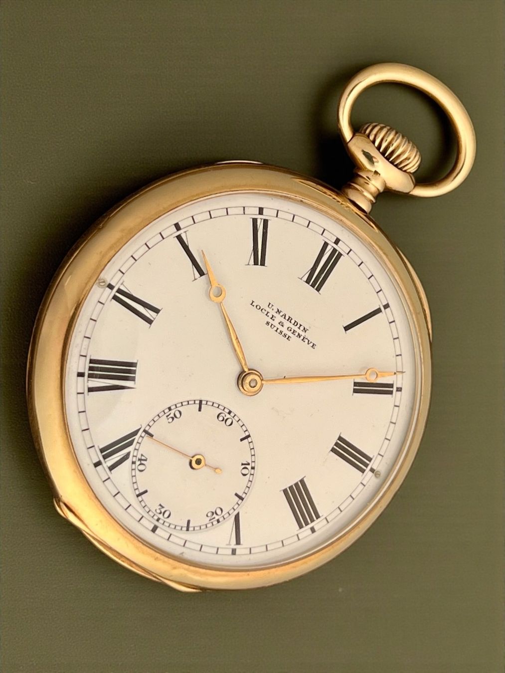 Ulysse Nardin Orologi: Ulysse Nardin 18k Gold Pocket Watch – Usato da Apples venduto da the_7jtf 1