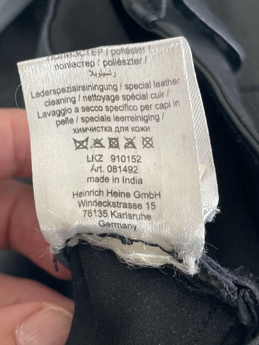 Pantaloni: Leather Trousers CLASS INTERNATIONAL Black Size 36 EU – Nuovo (secondo la descrizione) da Winterthur venduto da shp_xcc5 5