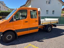 Mercedes Sprinter Pritschenwagen orange gebraucht