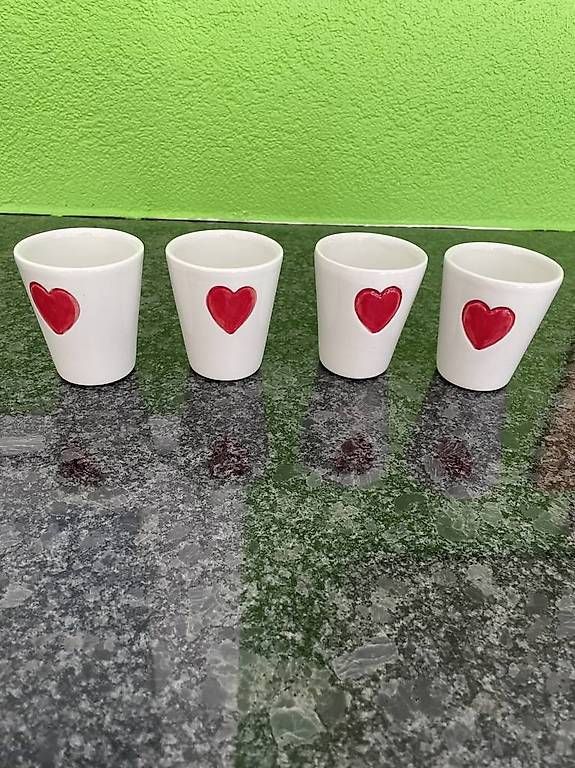 Tazze: Lot de 4 tasses à expresso – Usato da Treyvaux venduto da Jujud