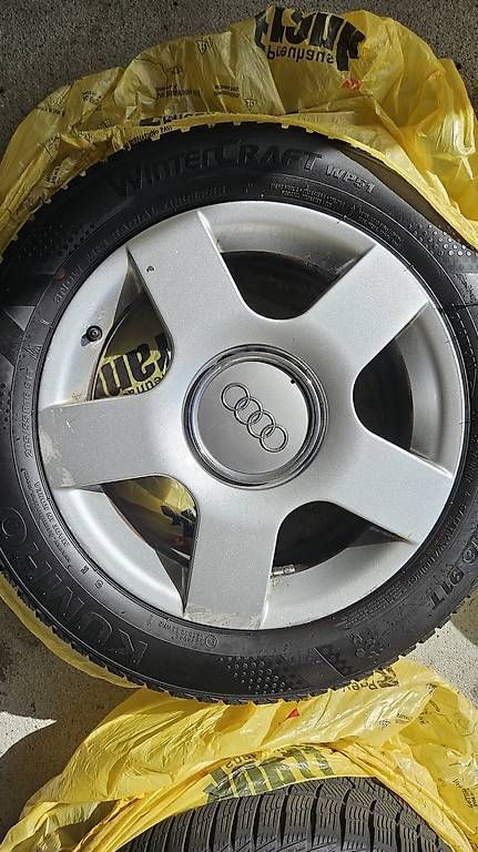 Audi Pneumatici & Ruote complete: Audi Winterräder mit sehr gutem Profil – Usato da Brunegg venduto da dom_k69f 3