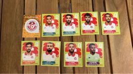 Panini WM Stickers Tunisie Konvolut guter Zustand