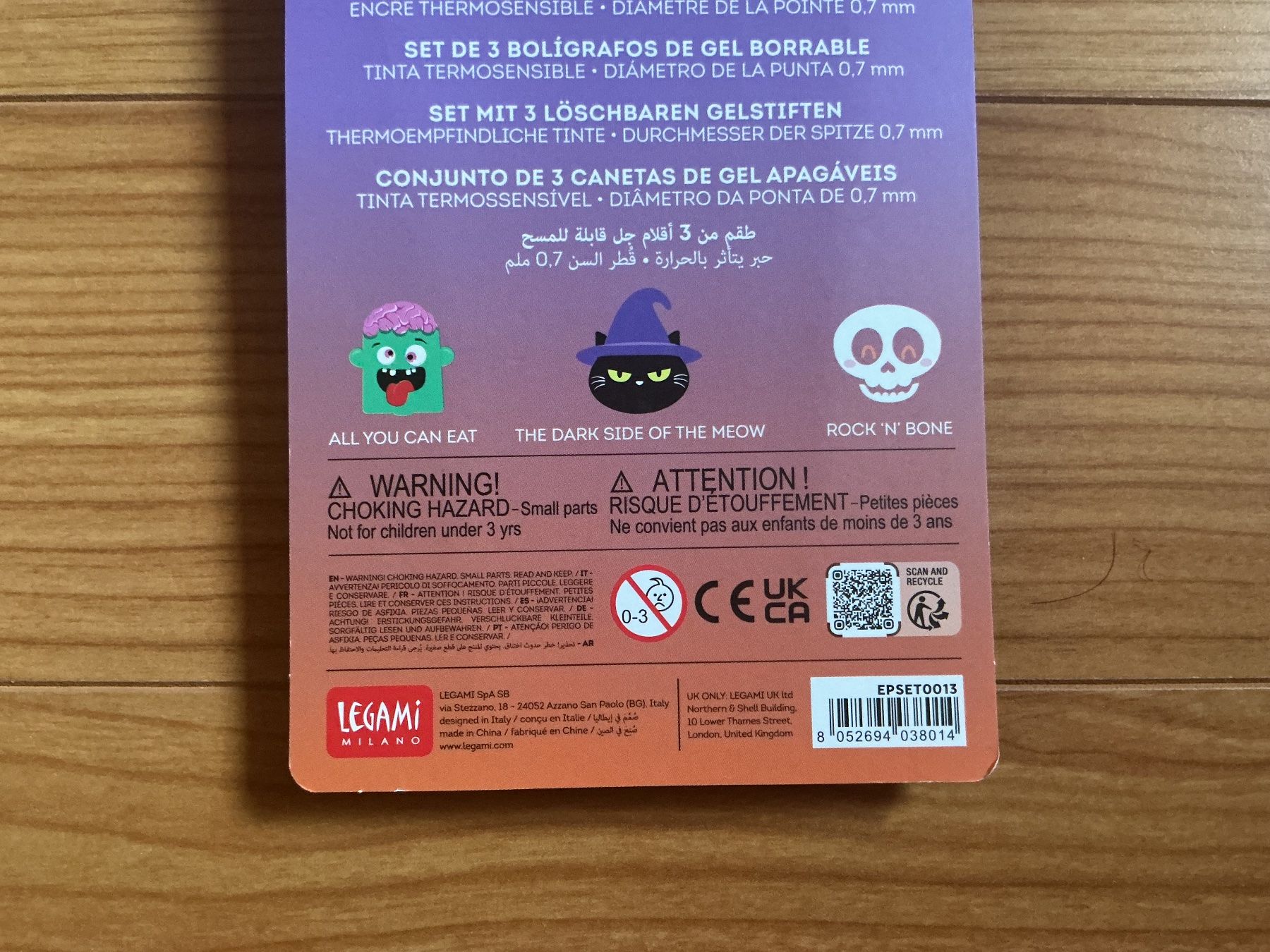 Legami Penna & Evidenziatori: Legami stylos effaçables Halloween 2025 – Nuovo e nell'imballaggio originale da Yvorne venduto da Didier66 5