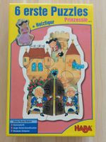 6 erste Puzzles Prinzessin von HABA mit Holzfigur