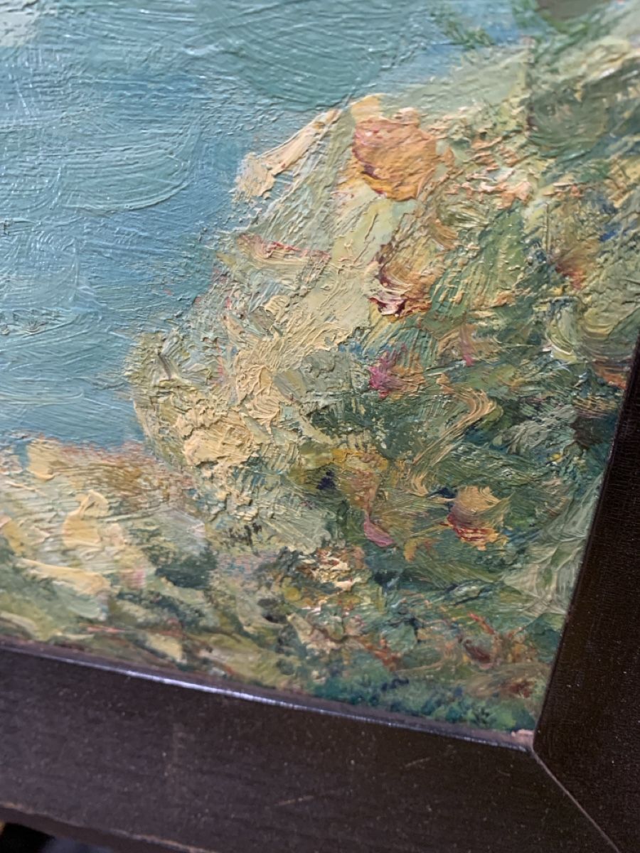 Dipinti: Nach Claude Monet Seine b. Argenteuil – Usato da Wolfhalden venduto da SecondAntique 2