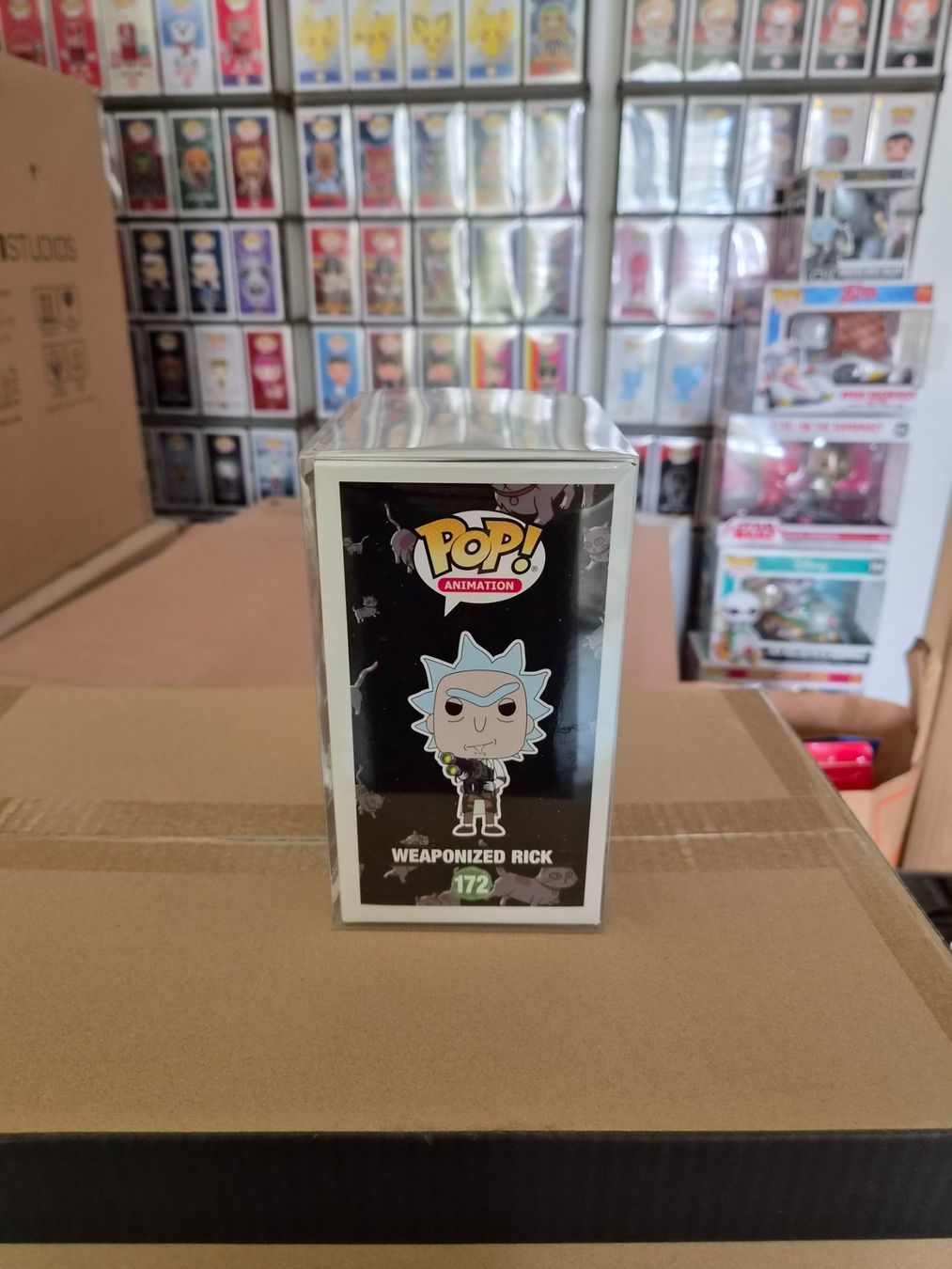 Funko Figurines: Funko Pop Weaponized Rick #172 – Summer Exclusive – Neuf avec emballage d'origine à Sisseln AG par schenk-figuren 3