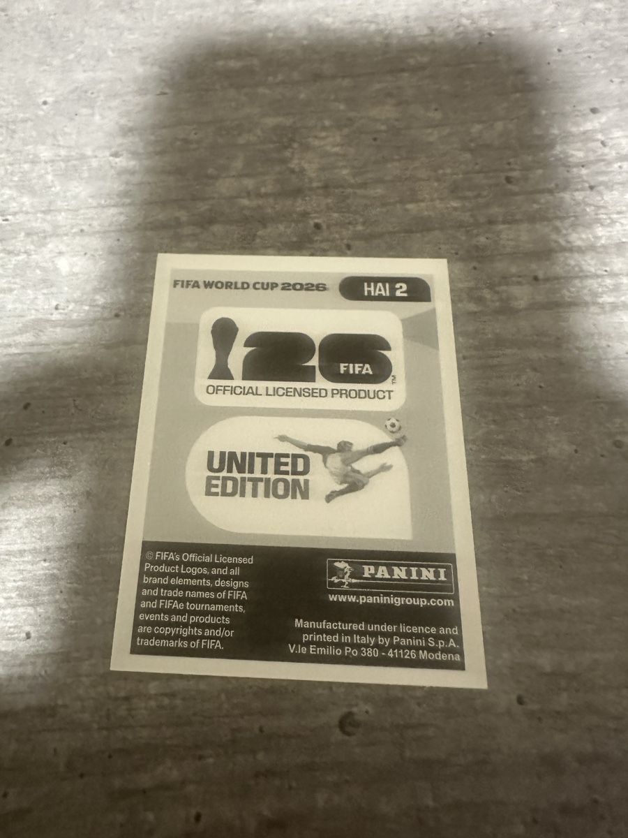 Panini Carte collezionabili: HAI 2 , FIFA WORLD CUP 2026 PANINI  – Nuovo (secondo la descrizione) da Frauenfeld venduto da 1PegPeg1 1