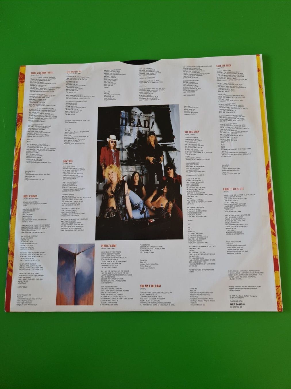 Dischi in vinile: GUNS N ROSES USE YOUR ILLUSION I – Usato da St. Gallen venduto da chilly81 4