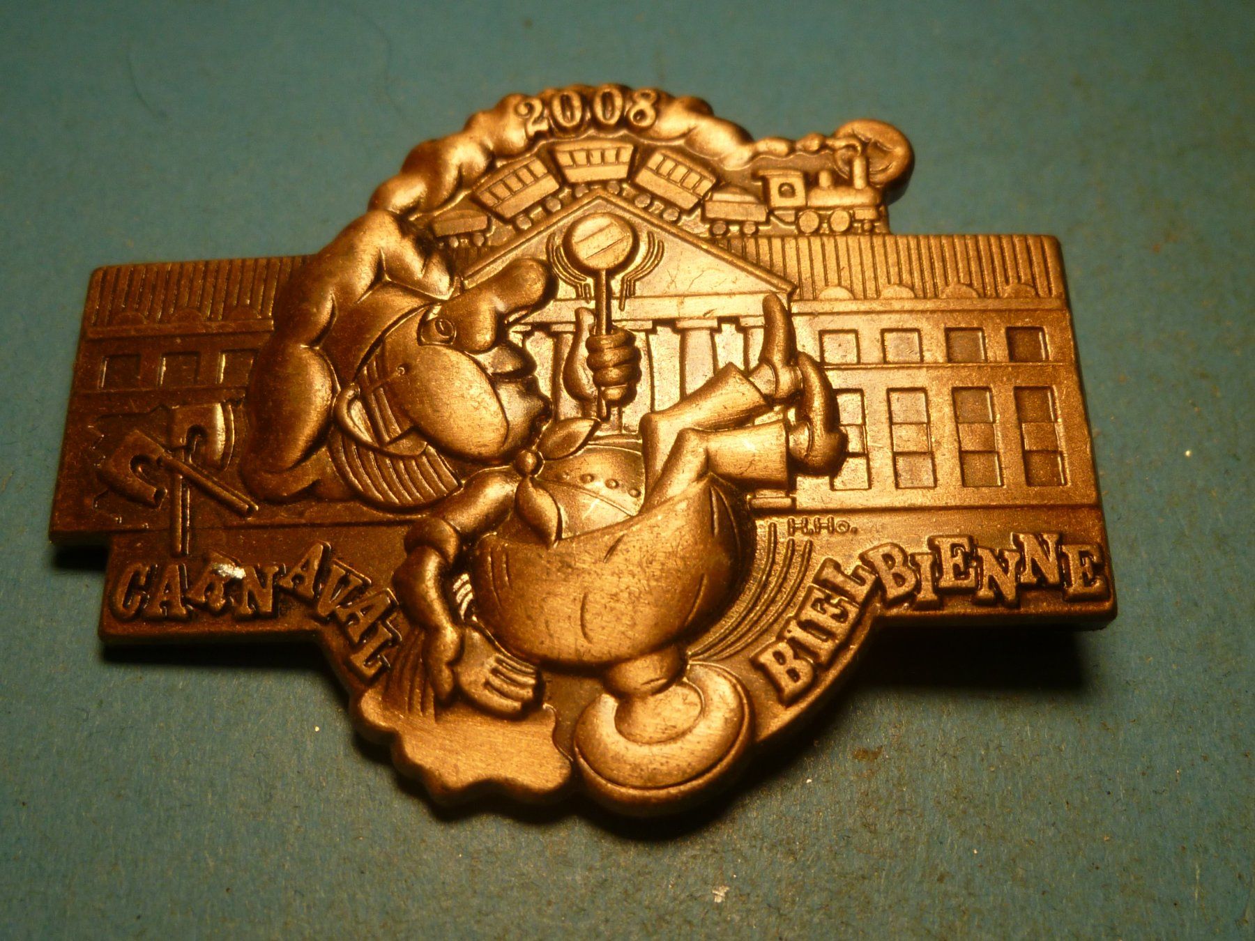 Plaquettes & Badges: BIEL-BIENNE 2008 BRONZE – D'occasion à Ried (Muotathal) par Mandarin02
