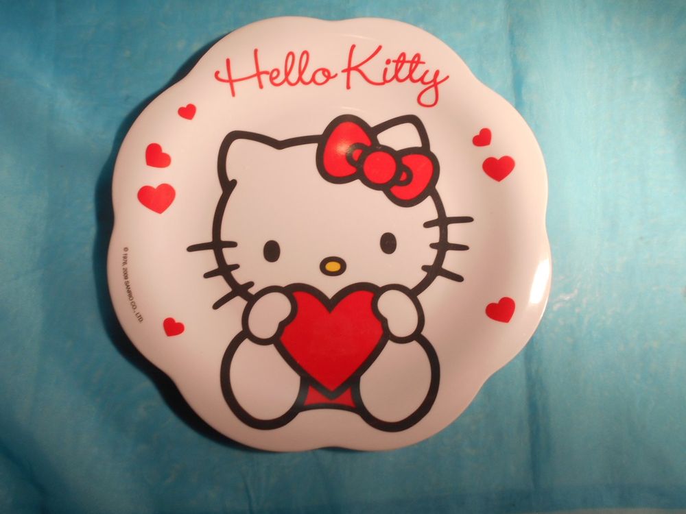 hello kitty papperstallrik 23cm