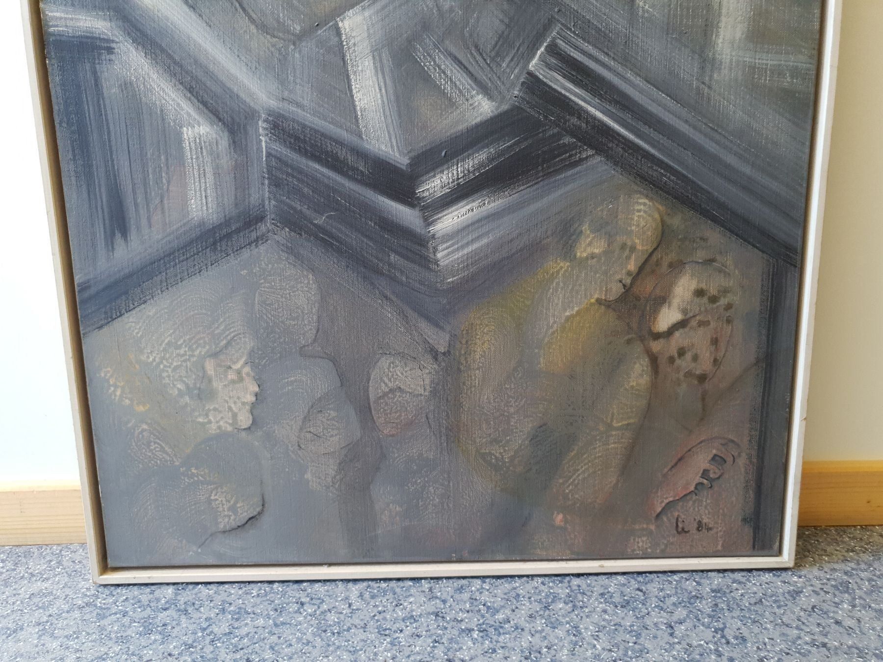 Gemälde: Triptyque 3x toiles originales de Iris LINSI 1938-2018 – Gebraucht aus Sierre von ririgigi 5