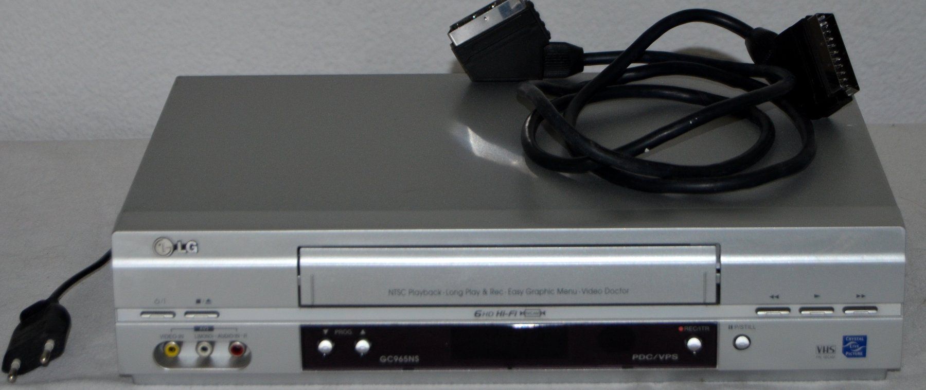 LG Registratori: Videorecorder / magnétoscope VHS LG FD265NS – Usato da Collonges venduto da arashee
