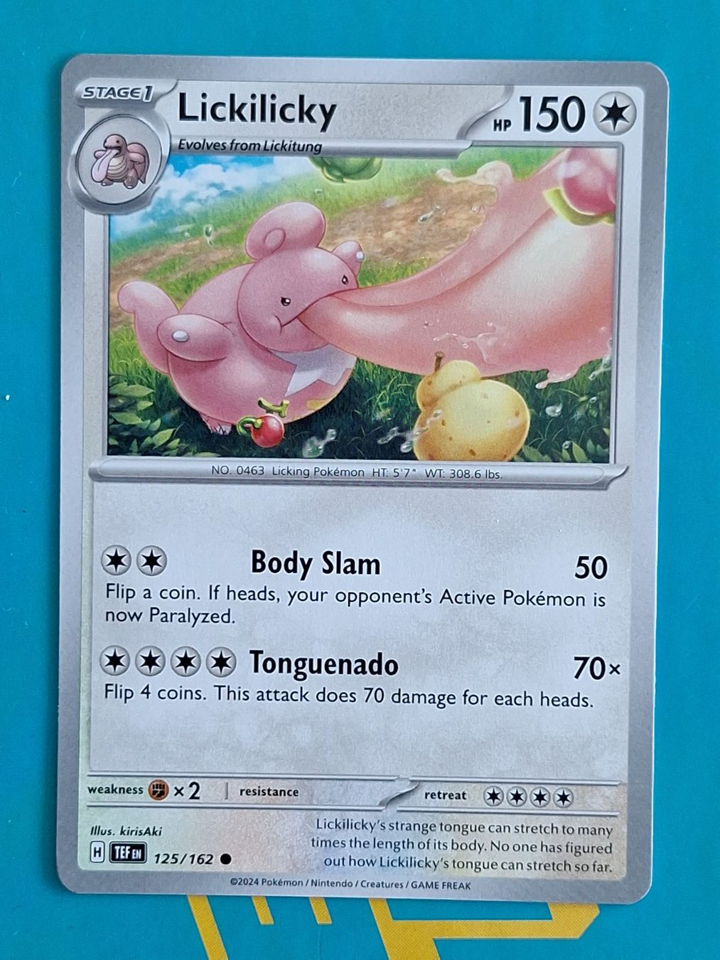 Pokémon Carte collezionabili: Lickilicky - Temporal Forces Pokemon - #7.1 – Usato da Altstätten SG venduto da GGsGameshop