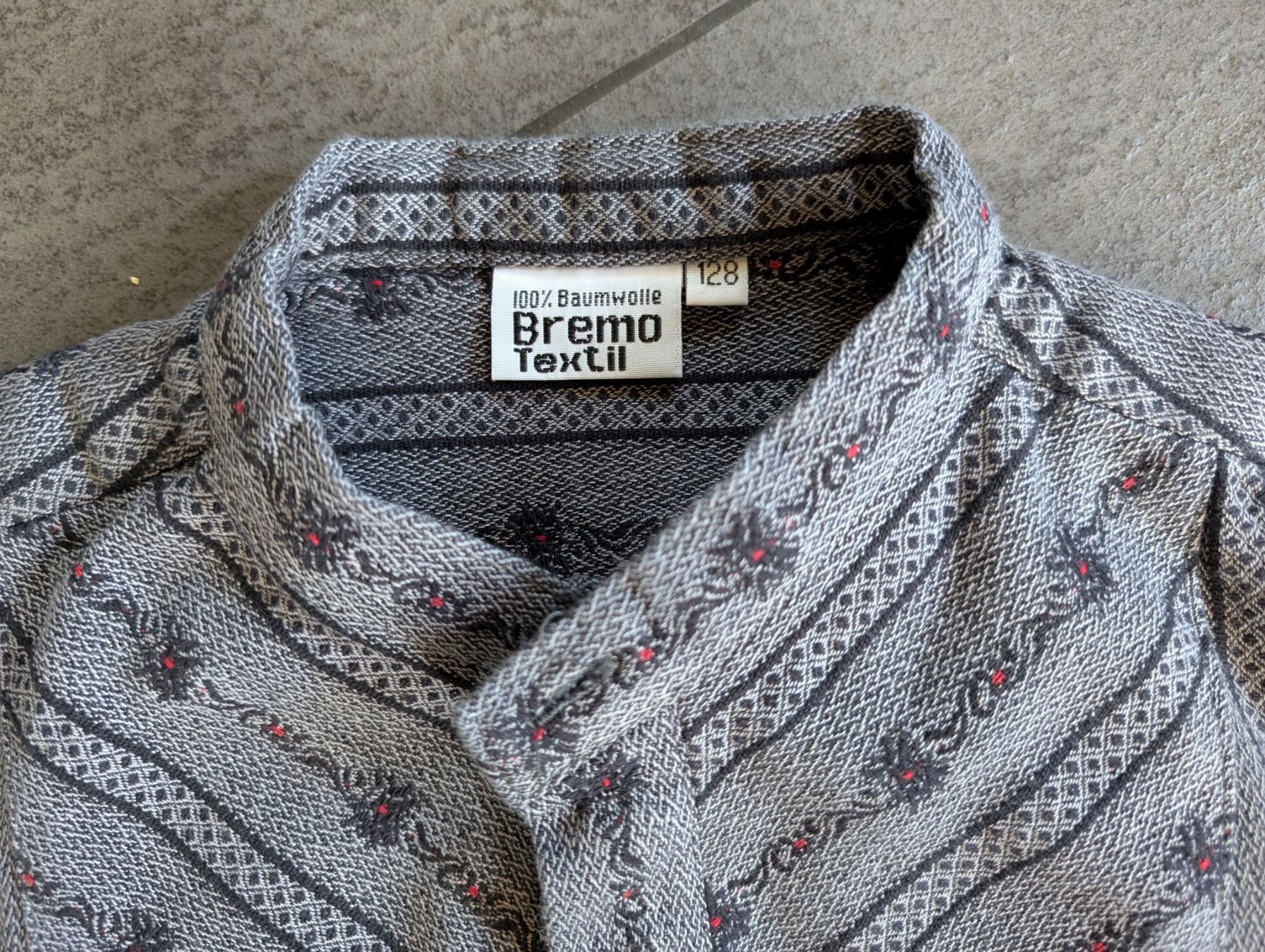 Edelweiss Hemden, T-Shirts & Polos: Edelweisshemd Gr. 128 – Neu (gemäss Beschreibung) aus Appenzell Enggenh. von vario414 1