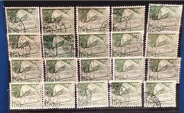 Nr.299 Steckkarte mit Stempel Technik und Landschaft