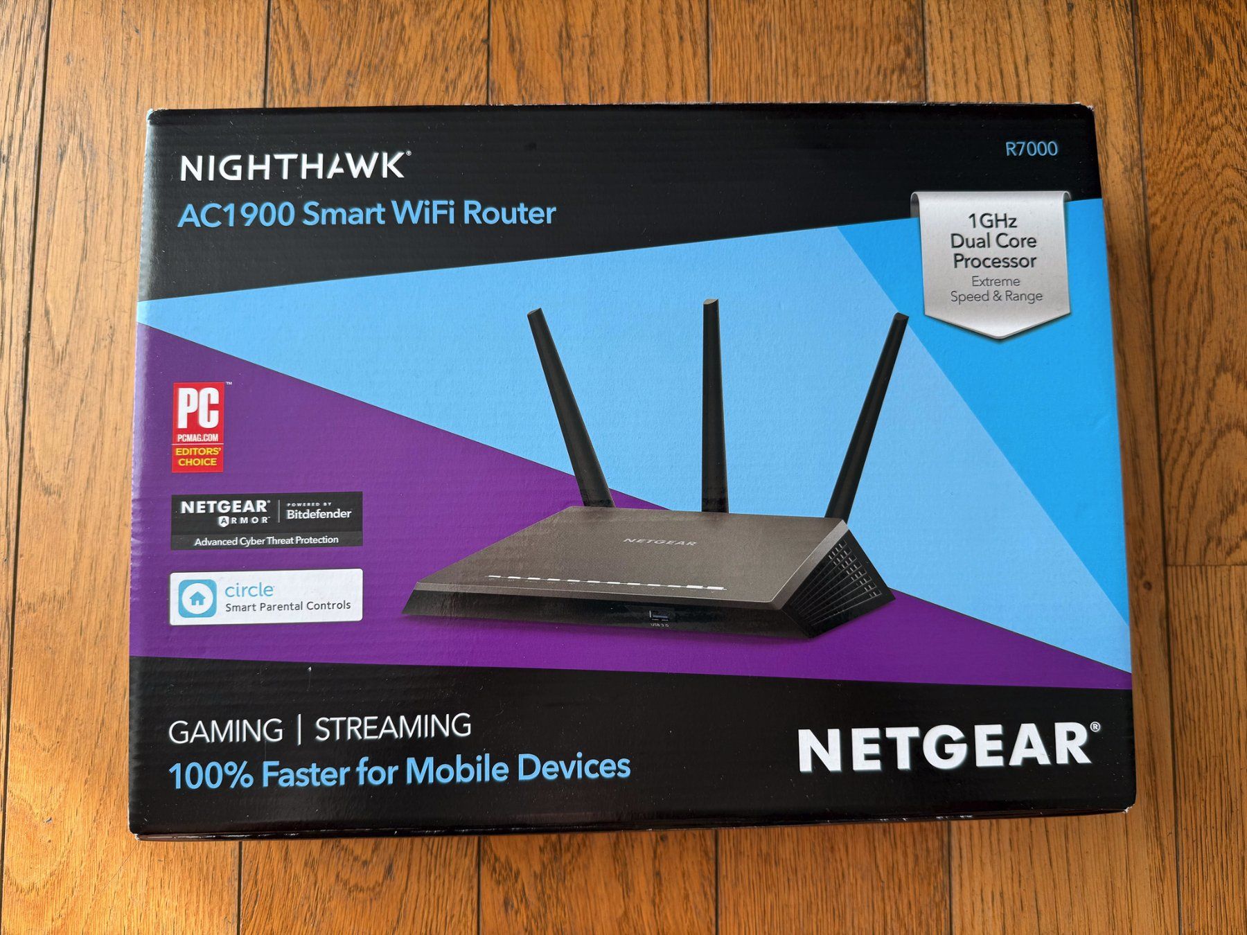 Netgear Modem & Router: Netgear R7000 AC1900 WLAN-Router – Usato da Küsnacht ZH venduto da paulrl