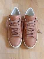 Baskets TOD’S femme en cuir rose poudré – T35