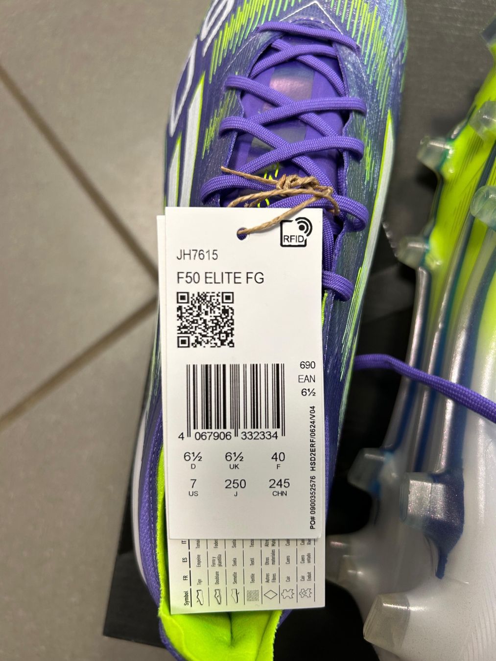 Adidas Herrenschuhe: Adidas F50 Elite FG – Neu und originalverpackt aus Rapperswil SG von Vandalis 1