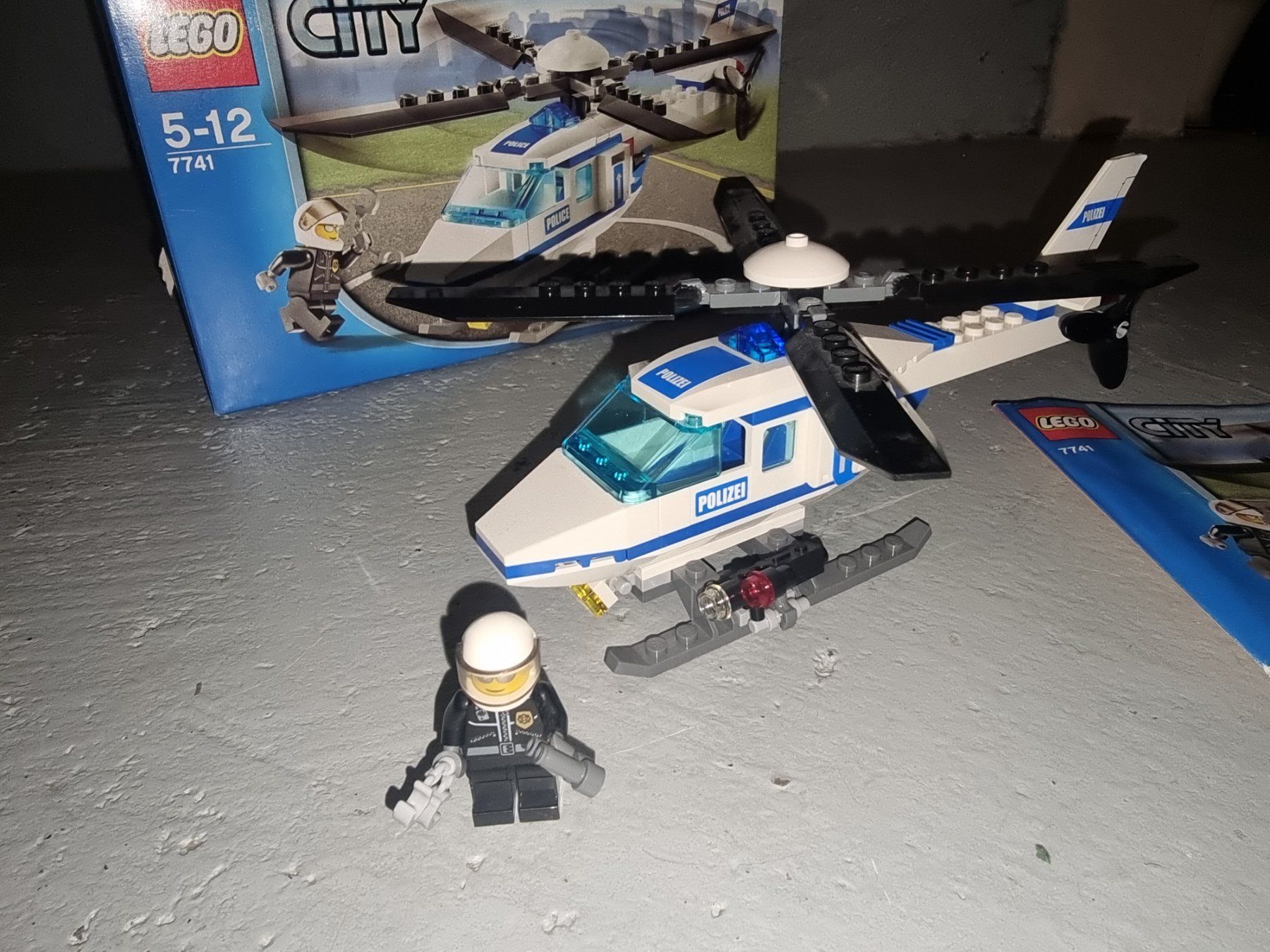 Lego Giocattoli: Lego City Polizei Helikopter 7741 – Usato da Hausen AG venduto da 1stok 1