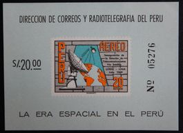 Peru Kat. Block 6 ** 1969