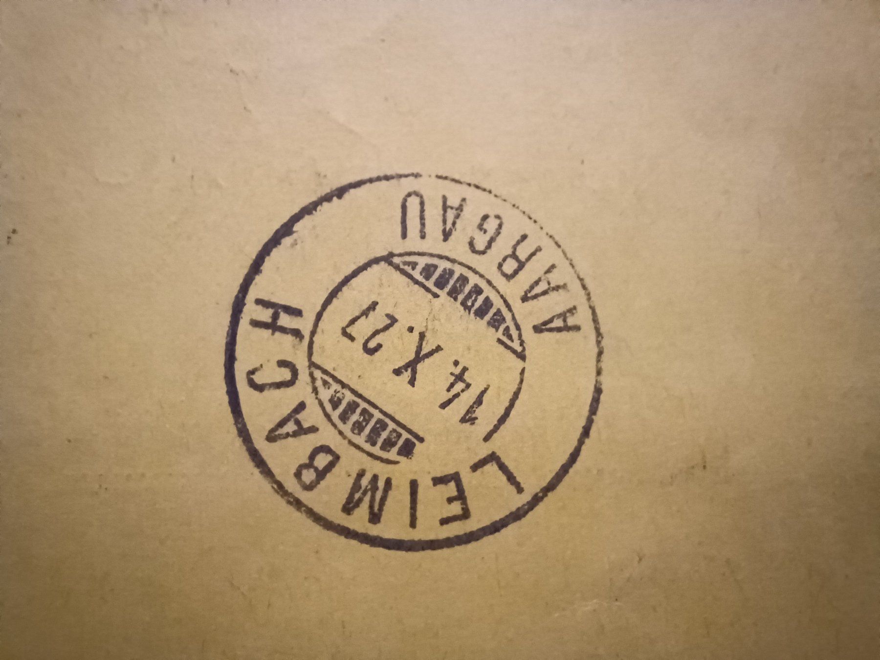Tutti i francobolli: Luzerner Landzeitung, Escholtsmatt , Leimbach AG, 1927 – Usato da Aarau Rohr venduto da mgvw 2