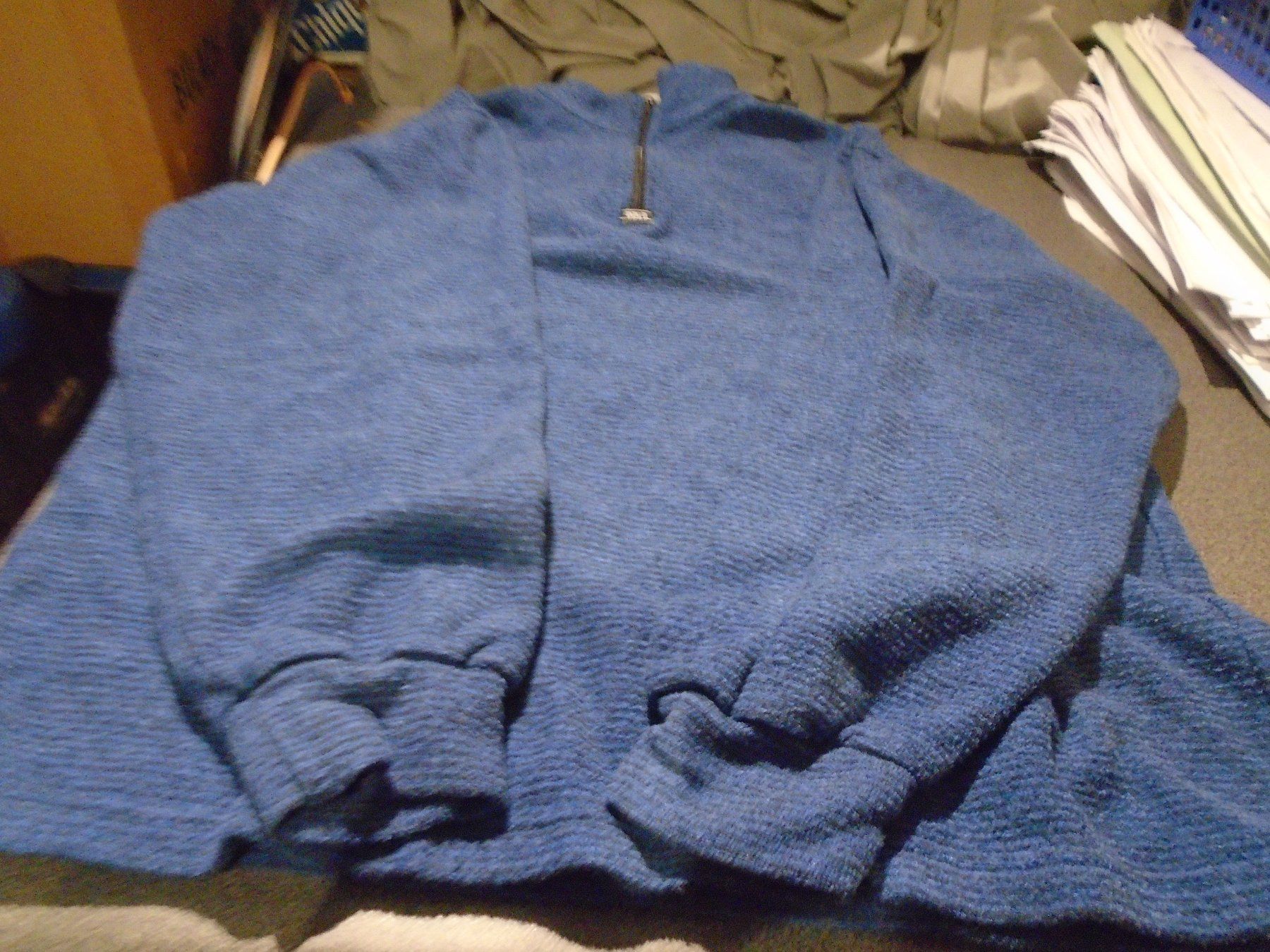Odlo Maglioni & Felpe: Pullover Grösse M 38/40, Odlo, blau / schwarz / Reissverschl – Usato da Zürich venduto da abraxas1291