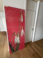 Wandbild Schneeglöckchen 80 × 200 cm