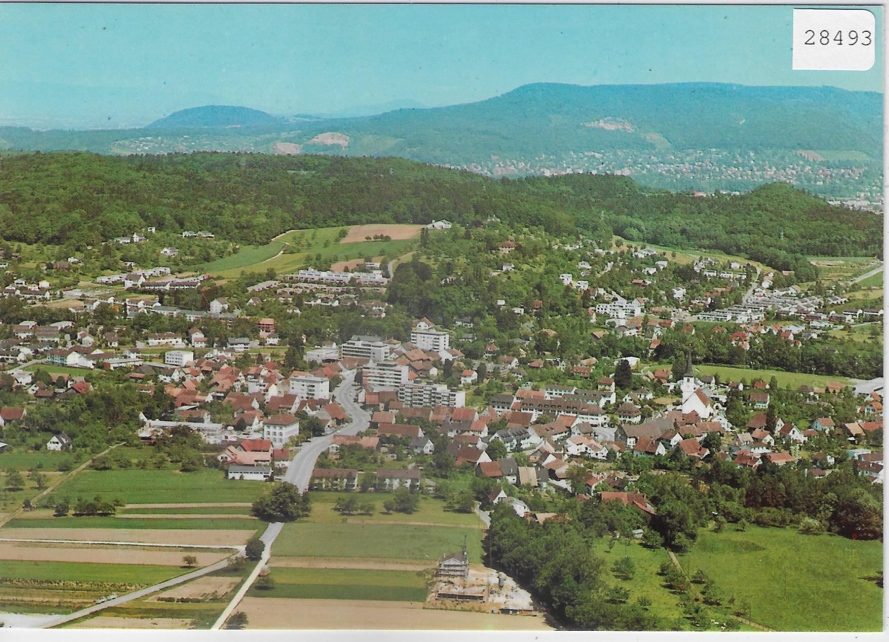 Ansichtskarten: Flugaufnahme Therwil BL – Gebraucht aus Ettingen von Kartenplanet