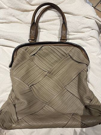 Agnona borsa in pelle