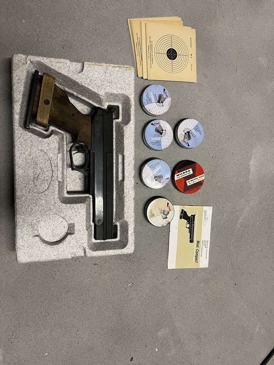 Bogenschiessen: Luftpistole Gamo Mod. Compact gebraucht mit Zubehör – Gebraucht aus Schötz von RcK1994