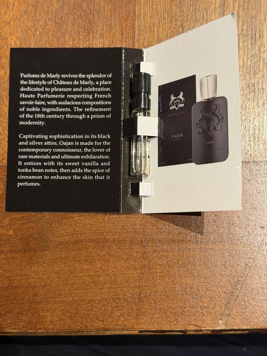 Parfum & Eau de Toilette: Parfums de Marly Oajan 1.5ml – Neu und originalverpackt aus fey von Caductilometre 1