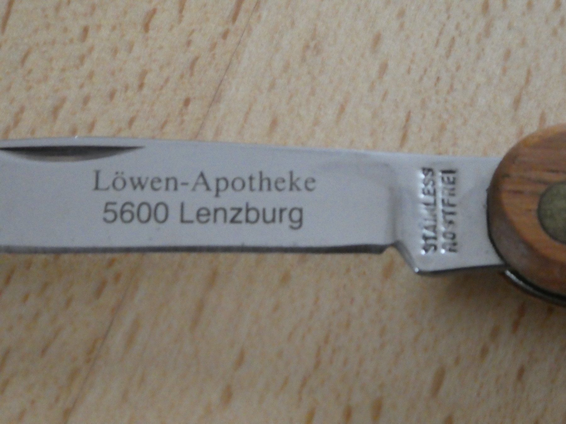 Coltelli tascabile: Taschenmesser – Usato da Staufen venduto da Sonca 1