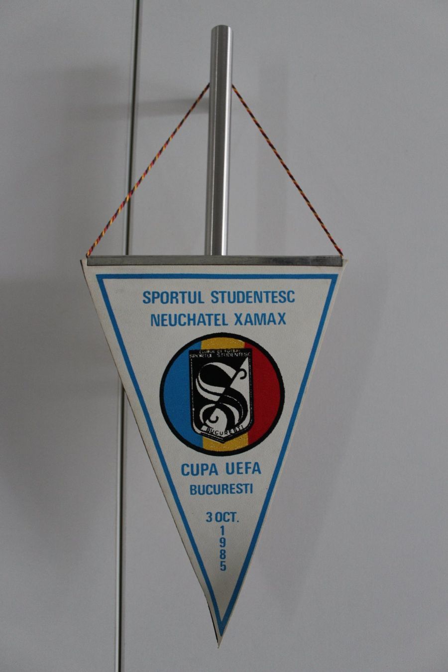 Xamax Patches: Fanion Neuchâtel Xamax UEFA – Gebraucht aus Thielle von Oneil1372 1