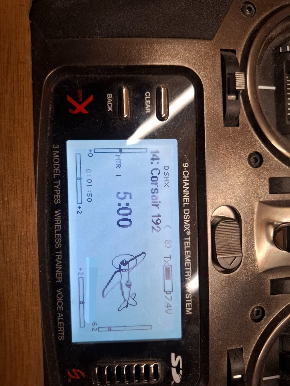 Spektrum Telecomandi: Spektrum DX9 Émetteur 9-Channel DSMX – Usato da grandvillard venduto da ChanceVought 1