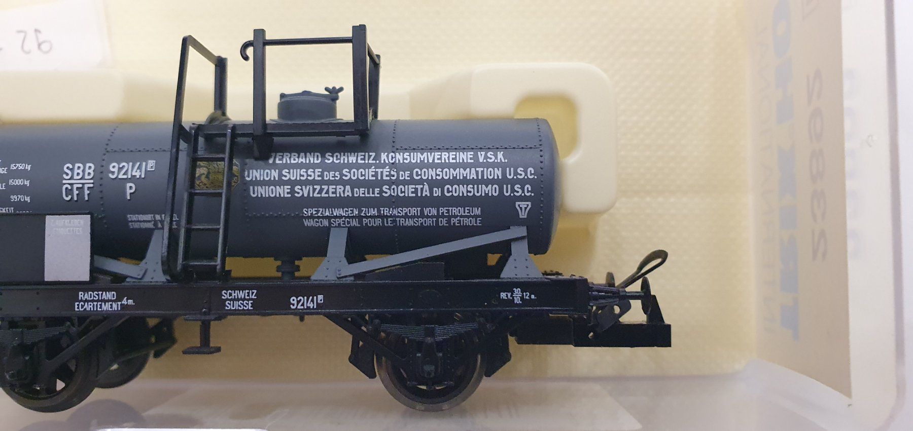 Trix Modellini di ferrovie: TRIX 23892 SBB Kesselwagen – Nuovo e nell'imballaggio originale da Würenlos venduto da juruth 4