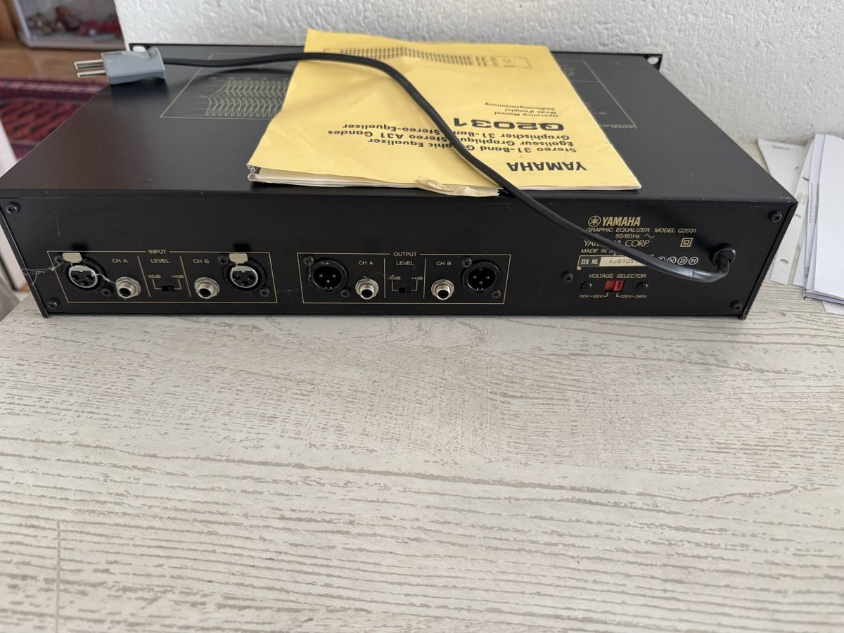 Yamaha Equalizer: yamaha q2031 graphic equalizer – Gebraucht aus Zunzgen von milesdavis76 5