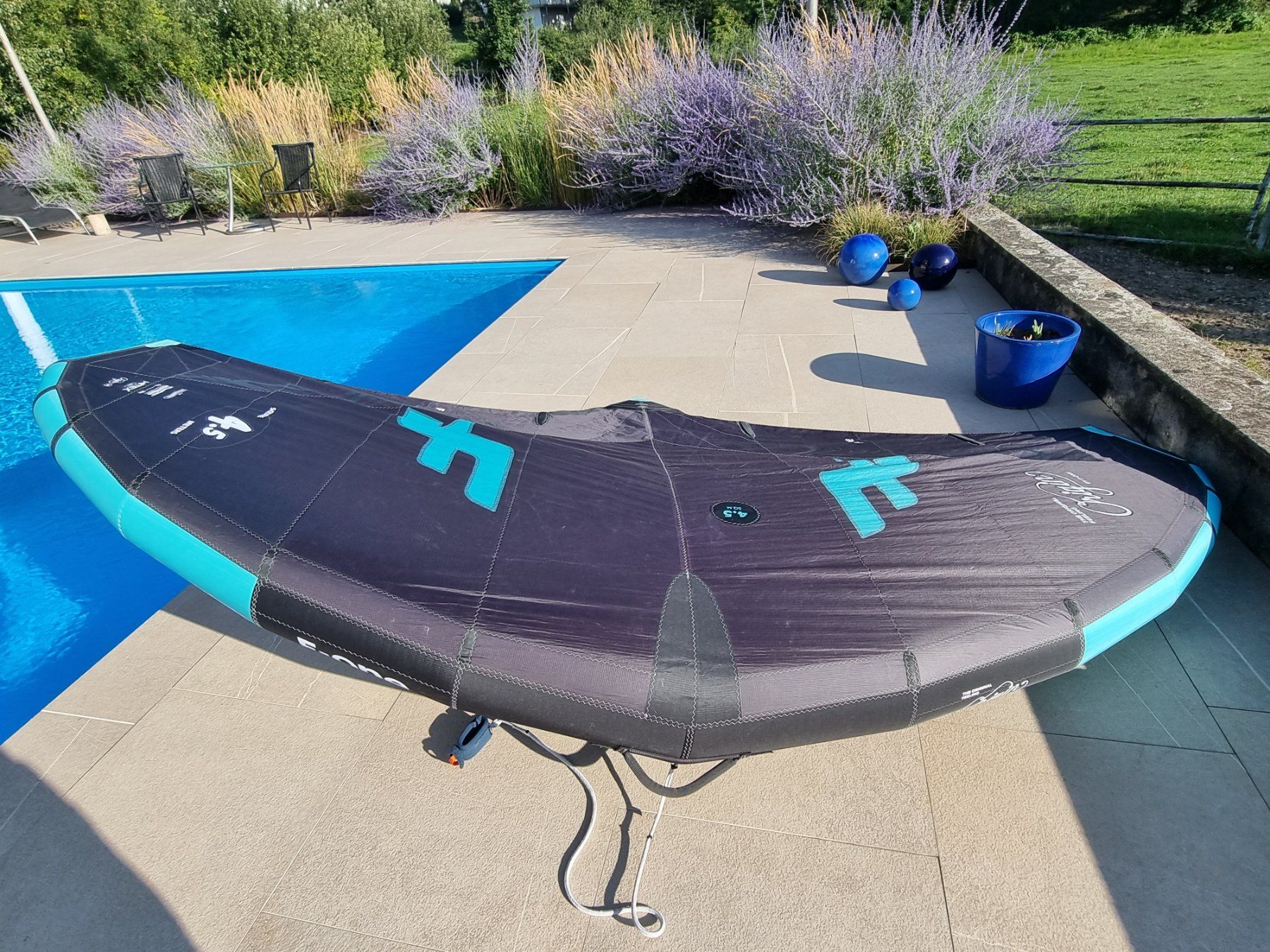 Surf: F-One ORIGIN V1 4.5 ONYX / GLACIER – Usato da Arosa venduto da Fara8 1