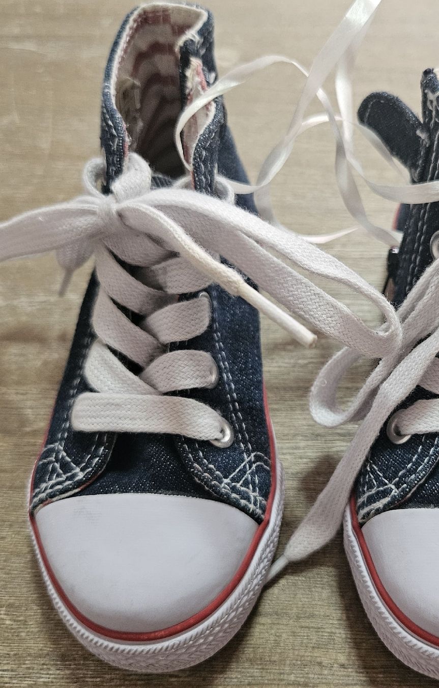 Scarpe per ragazzi: Denim Schuhe, Grösse 25 – Usato da Horw venduto da Zedy01 5