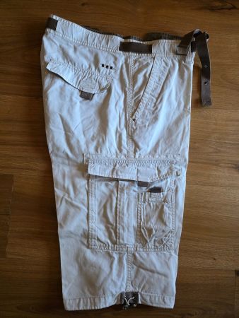 3/4 Hose Sommerhose beige  Grösse 46 - L - Wesley Sportwear