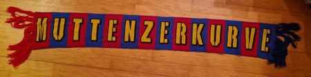 Fanschal FC Basel Muttenzerkurve rot blau