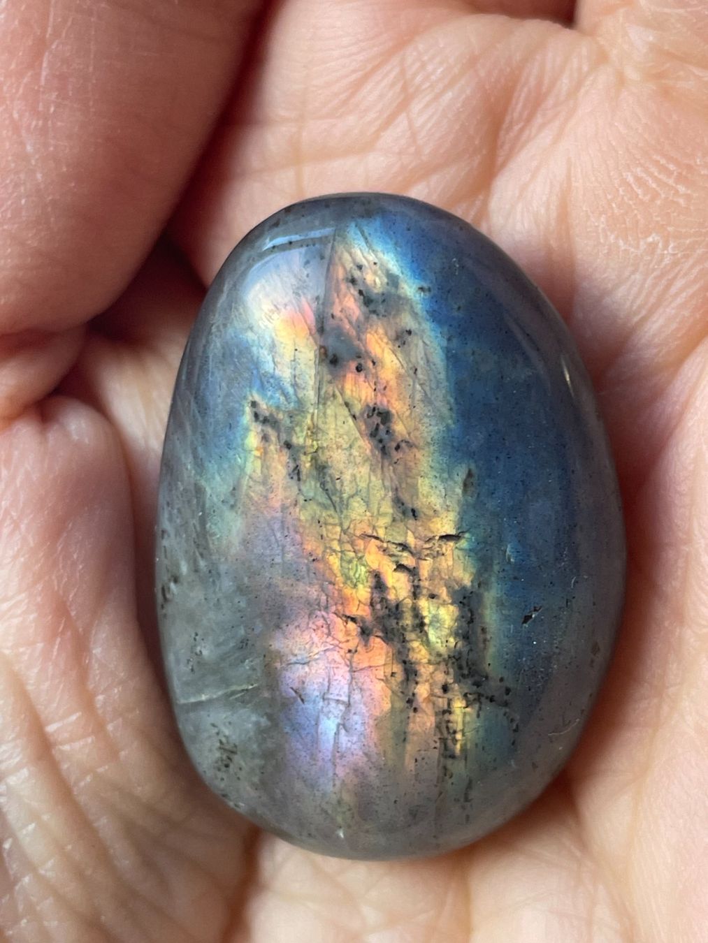 Mineralien & Heilsteine: Labradorit rundum poliert – Neu (gemäss Beschreibung) aus Schiers von sisikristall 2