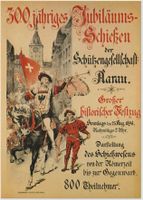 Jubiläums- Schiessen, Aarau 1896, Schützengesellschaft