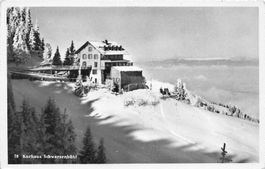 Schwarzenbühl (BE) Kurhaus Schwarzenbühl im Winterkleid