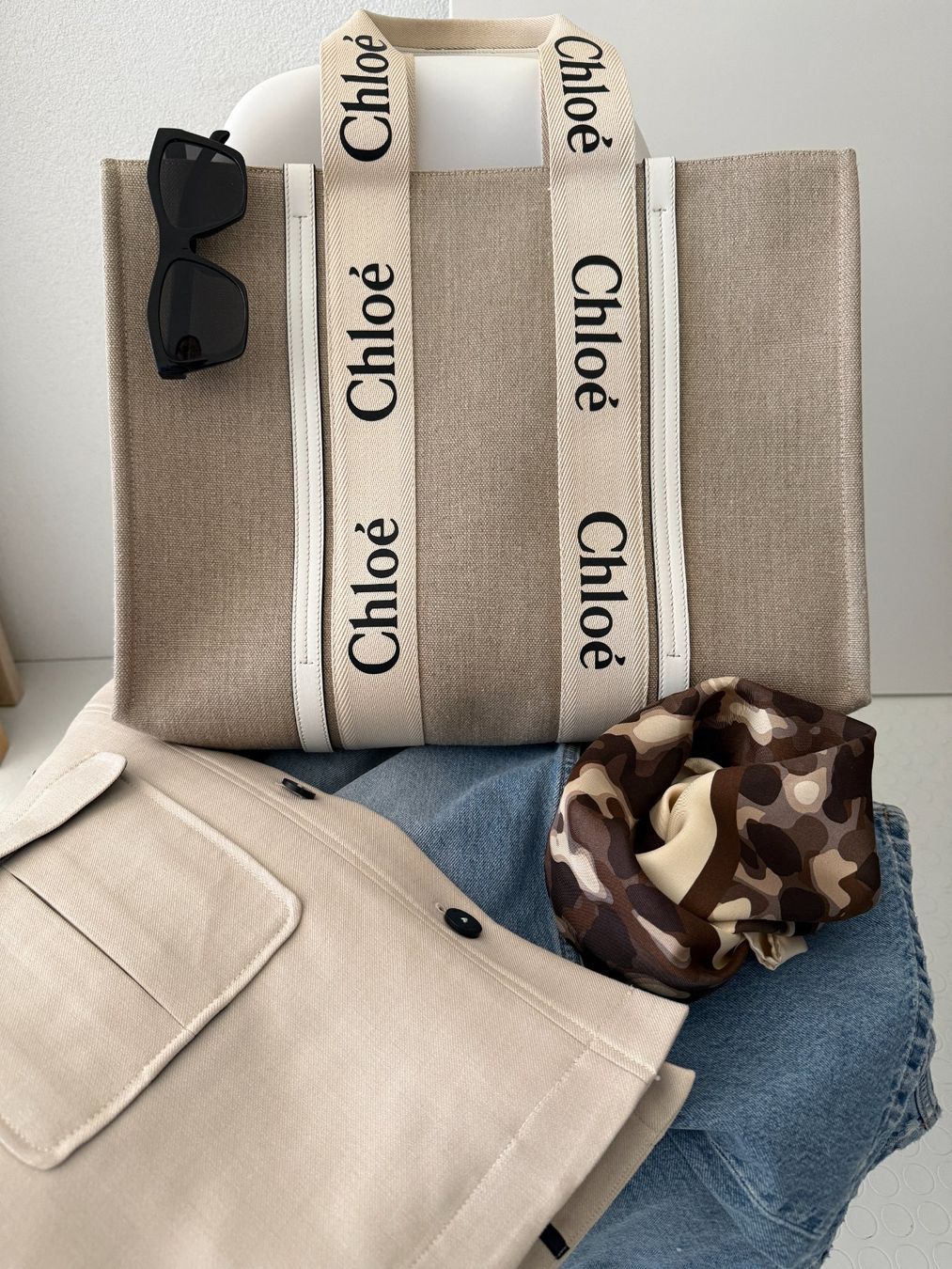 Chloé Borse da donna: Chloé Woody Bag Large – Usato da Titterten venduto da Ssrp 1