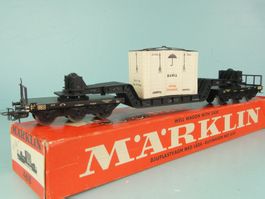 Märklin 4618 Tiefladewagen mit Kiste