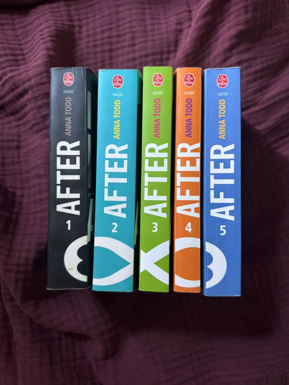 Livres: Saga After 1-5 - Anna Todd – D'occasion à Genève par adrianito34