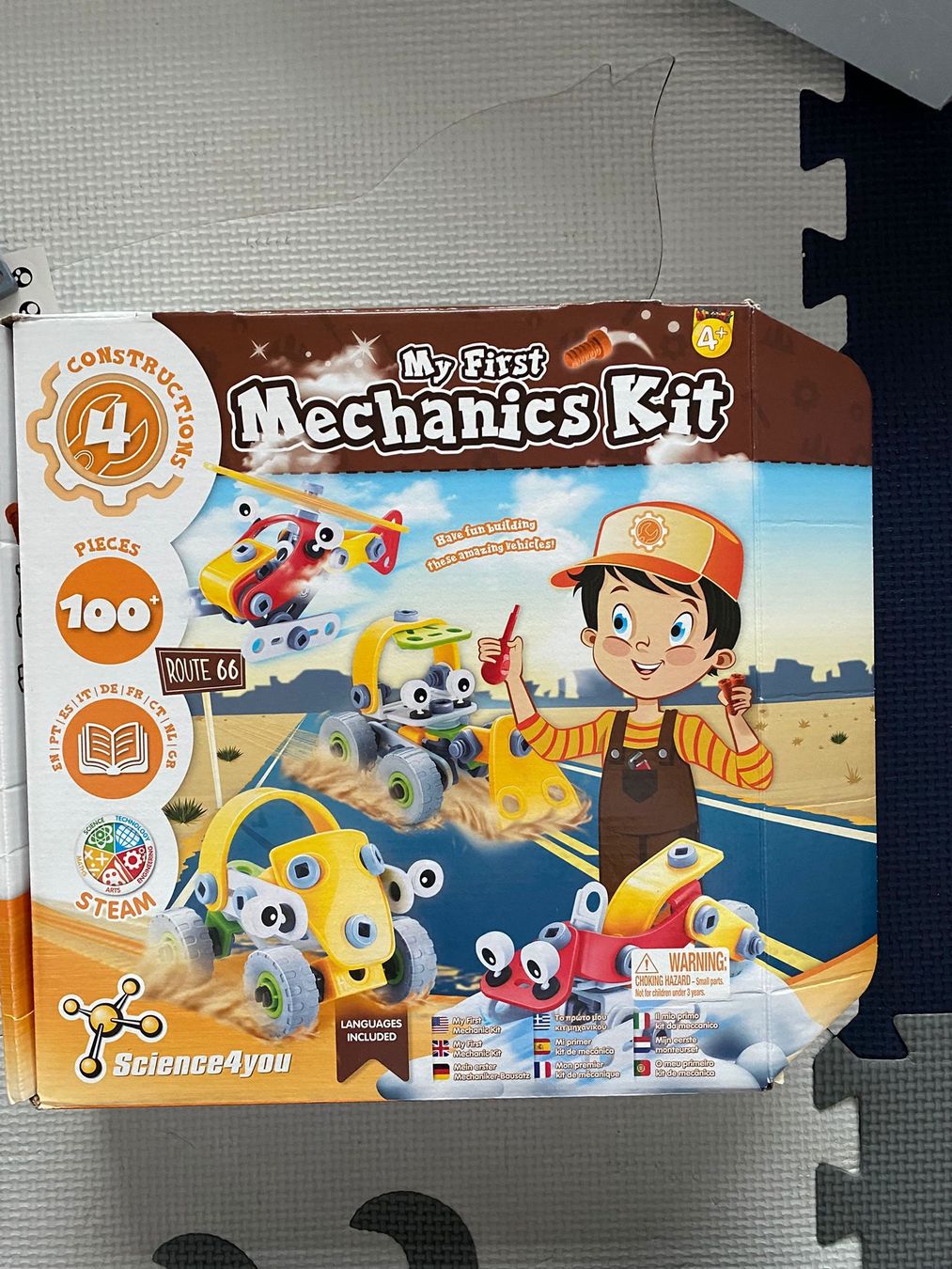 Kit di costruzioni: My First Mechanics Kit, 100 Pieces, 4+ – Usato da Steinhausen venduto da Olga.S 1