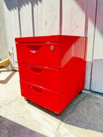 Aktenschrank aus Metal- 3 Schubladen, abschliessbar/ Buero.