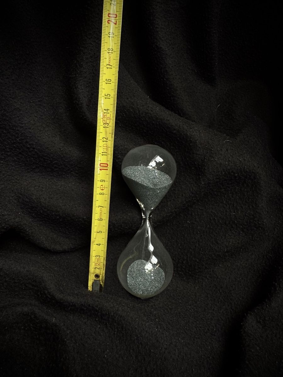 Orologi: Hourglass with silver sand used condition – Usato da Bern venduto da NOKOMETA 1
